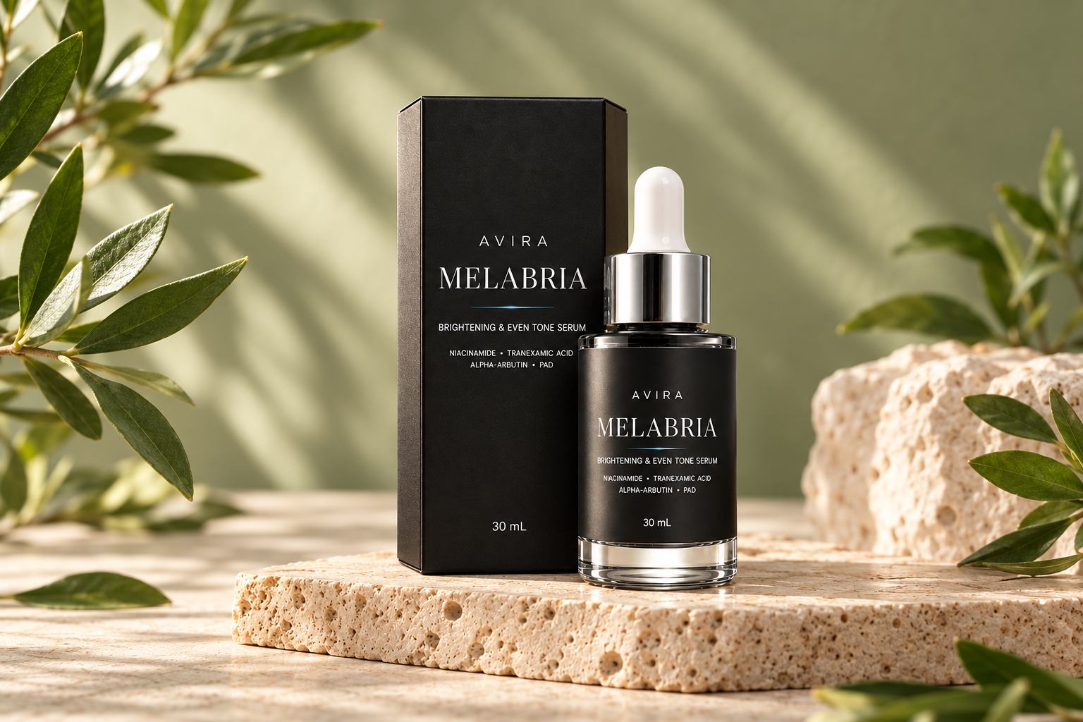 Chai và hộp AVIRA MELABRIA 30 ml